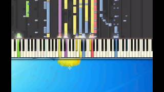 Bruttissima bellissima Bongusto Fred Piano tutorial by Synthesia [upl. by Adnohsad182]