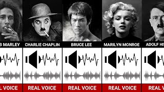 Real Voice of Historical Figures [upl. by Dotty621]