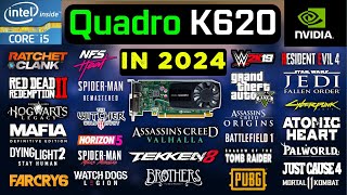 Nvidia Quadro K620 In 2024  Test in 100 Games [upl. by Uriel]