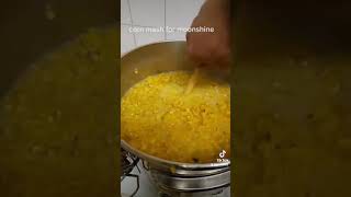 making a corn mash to make moonshine [upl. by Sidwohl]