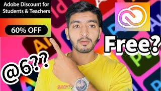 How To Purchase Adobe Creative Cloud Free [upl. by Soirtemed]