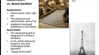 Academicism and the Avant Garde [upl. by Nemsaj]