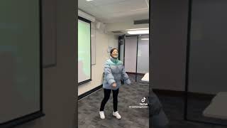 Talop Zam Entertaining in Foreign Class Room with Bhutanese Song [upl. by Blase614]