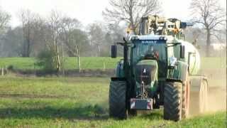 FENDT 822 VARIO et MAUGUIN 18500 L [upl. by Larena931]