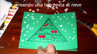 Biglietto popup albero di Natale [upl. by Burgess]