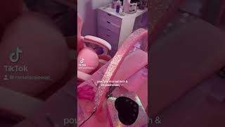 subscribe for a nail room tour 🎀 nails nailtechvlog pink meangirls [upl. by Anilegna]