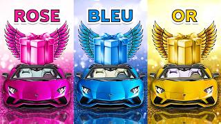 Choisis ton CADEAU Rose Bleu ou Or  💗💙⭐️ Estu une personne chanceuse  😱 [upl. by Irihs]