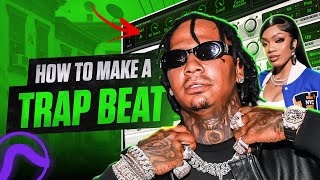 How to Make a Trap Beat Moneybagg Yo Glorilla Style [upl. by Agrippina]