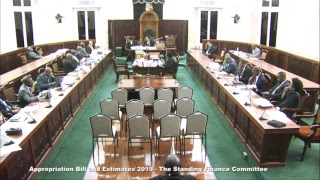 Appropriation Bill And Estimates 2019  The Standing Finance Committee Tuesday 5th March Prt2 [upl. by Ytirahs]