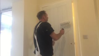 How to paint a door in waterbased gloss [upl. by Enialehs]