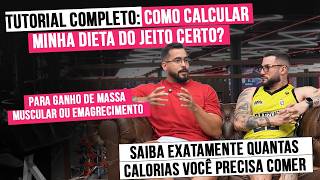 TUTORIAL COMO CALCULAR MINHA DIETA DO JEITO CERTO COM A FÓRMULA CERTA [upl. by Nevin]