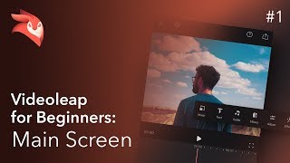 Enlight Videoleap for Beginners Main Screen Overview [upl. by Jase481]