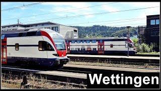 Bei bestem Wetter Züge filmen beim Bahnhof Wettingen [upl. by Imij]