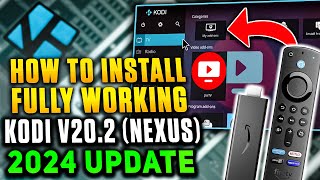 INSTALL The Latest FULLY WORKING KODI On Your FIRE TV STICK 2024 UPDATE [upl. by Olinde809]