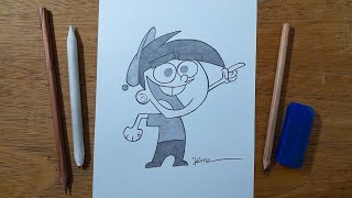 Desenhando o Timmy Turner [upl. by Misaq762]