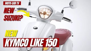 Introducing Kymco LIKE 150 Retro Scooter  MOTOCAR TV [upl. by Kask792]