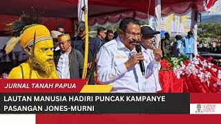 LAUTAN MANUSIA HADIRI PUNCAK KAMPANYE PASANGAN JONESMURNI [upl. by Ahsir]