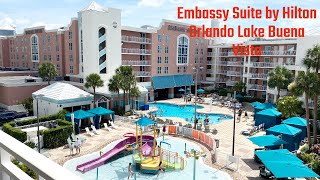 Embassy Suite Lake Buena Vista Resort Orlando Florida hilton embassysuites hotels 2023 [upl. by Anelrad462]