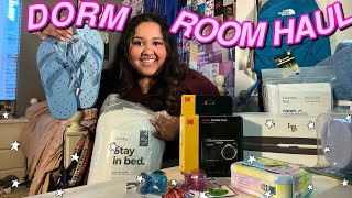 COLLEGE DORM ROOM HAUL 2022 freshman year [upl. by Neibaf]