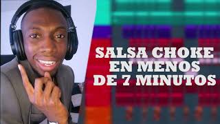 Como hacer 🔑 SALSA CHOKE en FL STUDIO  Menos de 7 MINUTOS 😎 [upl. by Itsur]