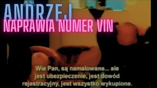 Zatrzymany mechanik chciał naprawiać Numer Vin [upl. by Carolle738]