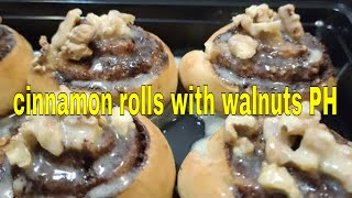 cinnamon rolls Recipe  cinnamon rolls with walnuts [upl. by Muriel]