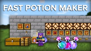 Minecraft Easy Brewing Station  Make Any Potion [upl. by Fatma]