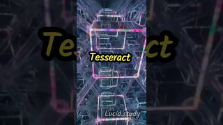 Tesseract is the fourth Dimension4D tesseract 4d sciencelover physics time science theory [upl. by Lysander]