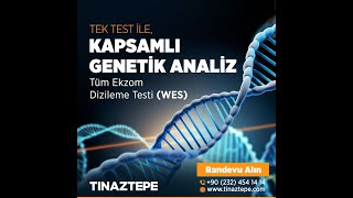 Prof Dr Necat İmirzalıoğlu  Tüm Ekzom Dizileme testi [upl. by Anigriv]