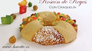 Roscon de Reyes con craquelin crujiente [upl. by Richy]