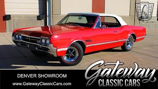 1824DEN 1966 Oldsmobile442 Convertible Gateway Classic Cars of Denver [upl. by Onaimad]