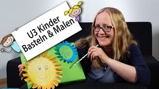 Basteln und Malen mit U3Kindern im Frühling  Betzold Kindergarten [upl. by Nnyltiak]