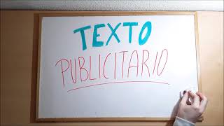 Texto publicitario [upl. by Ardaed272]