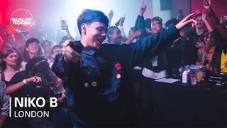 Niko B  Boiler Room x Levis London [upl. by Inattyrb]