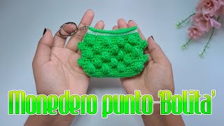 MONEDEROS TEJIDOS A CROCHET CON CIERRE 👛 [upl. by Yerggoeg]