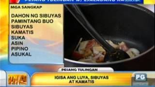 Unang Hirit Kitchen Hirit Pesang Tulingan with Ensaladang Kamatis [upl. by Iclek194]