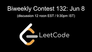 LeetCode Biweekly Contest 133 Livestream [upl. by Eyaj642]