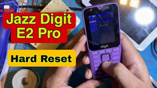 Jazz digit E2pro hard reset PIN code reset [upl. by Terry]