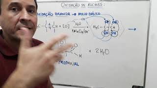 Aula 167 Reações de Oxidação de Alcinos [upl. by Ttelrats]