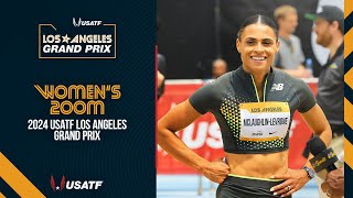 2024 USATF Los Angeles Grand Prix  Womens 200m [upl. by Grady]