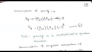 Conservation Laws in Elementary Particle Physics [upl. by Fleisig]