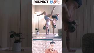 Respect 🥶 💯🤯 For Baby Loading Between Handstand  shorts respectshorts respects respectvideo [upl. by Teddman]