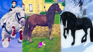 Checking Out the New Updated Friesians Star Stable Online Horses Video [upl. by Nylyrehc]