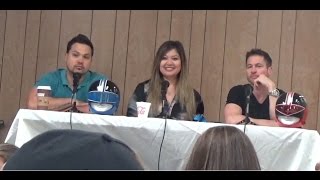 Power Rangers Actors Panel Nashville Fanboy Expo 2016 [upl. by Arratal]