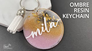 AMAZING OMBRE RESIN KEYCHAIN 😍😍😍 How To Make Resin Keychains  DIY Craft Tutorials [upl. by Sheelah777]