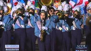 Frankfort High School Falcon Marching Band Inaugural Parade [upl. by Ttemme]