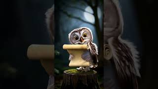 Tiny Owls of the Enchanted Forest  A Magical Night in The Critter Saga [upl. by Rebeka]