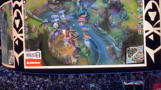 WORLDS 2022 League of Legends LOL World Championship T1 vs DRX final 1 min 40 sec of GAME 5 [upl. by Barta]