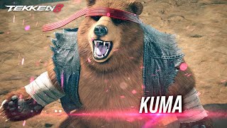 TEKKEN 8  Kuma Reveal amp Gameplay Trailer [upl. by Florentia]