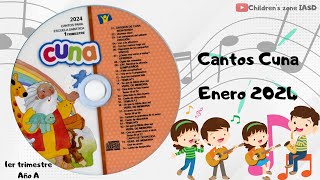 Cantos Cuna Completos Enero  Lección 1  Dios hizo mi mundo  Año A  2024  1er trimestre [upl. by Adlanor]